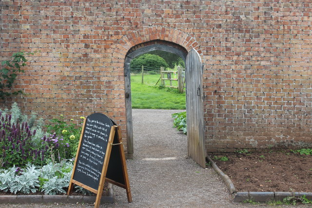 Eastern doorway to kitchen garden, Tyntesfield