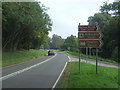 TL5238 : London Road (B1383) towards Littlebury by JThomas