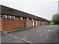 Back of Lostock Place shops, Didcot