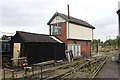 Rear of Oswestry signal box