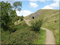 SO7639 : Path on Hangmans Hill by Philip Halling