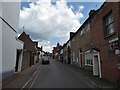 Looking eastwards along the High Street