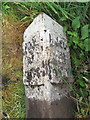 16 Miles from Liverpool milepost on the Leeds-Liverpool Canal