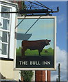 Sign for the Bull Inn, Cavendish