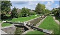 Lock at Kennet & Avon Canal, Wootton Rivers