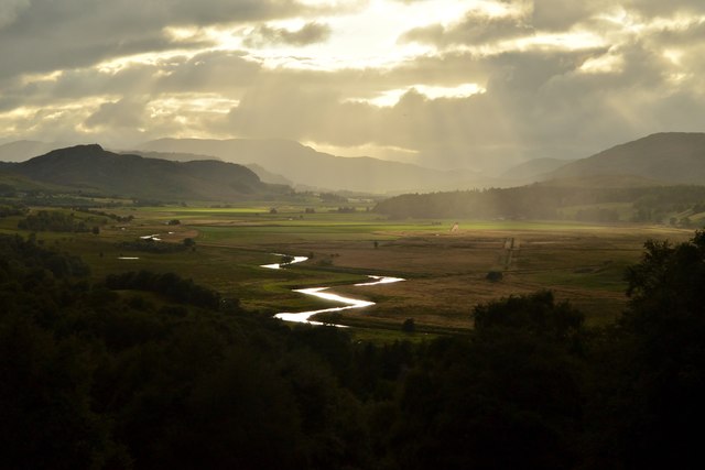 View over Strathspey, Cairngorms National Park