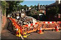 Roadworks, Sherwell Lane, Chelston