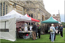 SP9011 : The Wendover Arm Trust Stalls at Drayton Beauchamp Church by Chris Reynolds