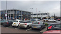 New building under construction, Leamington Shopping Park