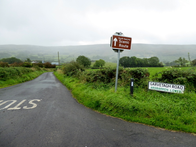 Garvetagh Road, Garvetagh Lower © Kenneth Allen :: Geograph Ireland