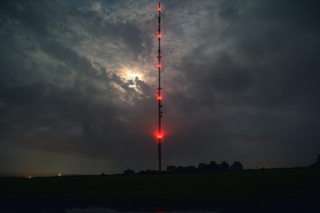 East Devon : Stockland Hill transmitting station