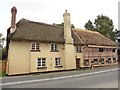 Thatched house on the A377