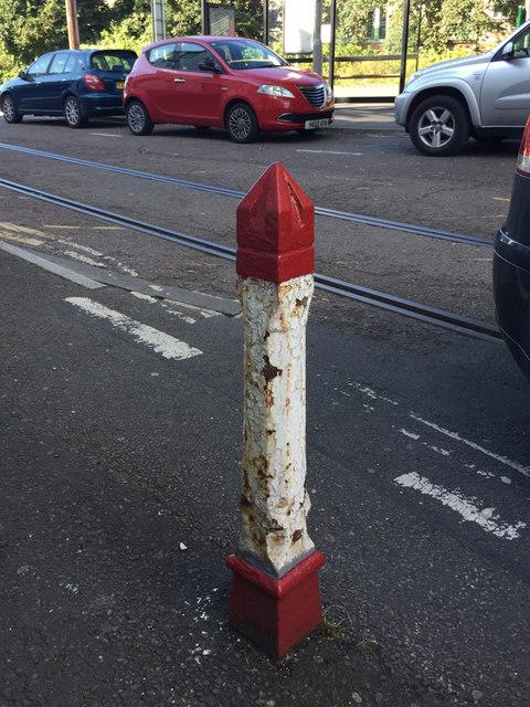 The Weymouth style of bollard, Commercial Road, Weymouth