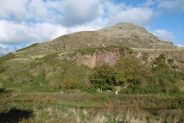 Quarry, North Berwick Law