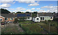 SY9187 : Bungalows and back gardens, Wareham by Robin Stott