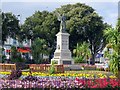 The war memorial in Clacton