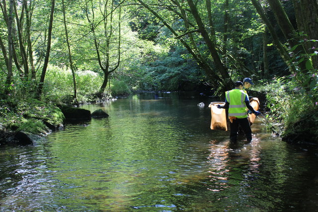 Cleaning the River Ebbw