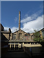 SE2135 : Sunnybank Mills - chimney by Stephen Craven