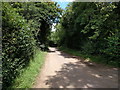 Lane heading for Great Chalfield