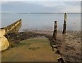 Slipway near Bouldnor at low tide