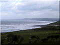 A stormy day over Cardigan Bay