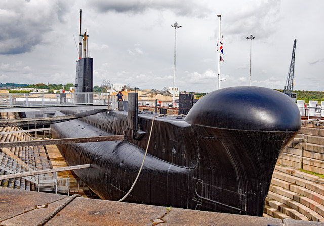 HM Submarine Ocelot - Chatham Dockyard - September 2017 (1)