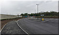 SP2374 : Eastern entrance to Jaguar Land Rover site, off Honiley Road, Fen End by Robin Stott