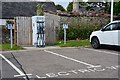 Electric vehicle charging point, Tomintoul