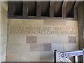 St Mary, Kirkburn - lych gate carving