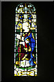 SE9755 : St Mary, Kirkburn - St Wilfrid window by Stephen Craven
