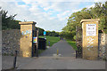 King George VI Memorial Park Gates