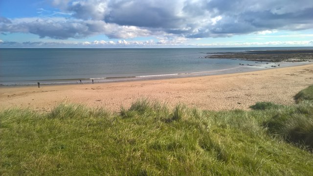 Howdiemont Sands, Longhoughton © Chris Morgan :: Geograph Britain and ...