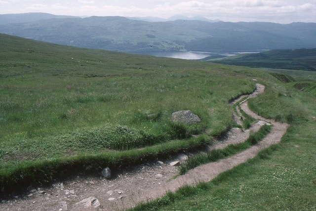 Path from Beinn Ghlas