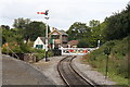 Level crossing and signal box on Bedale Road