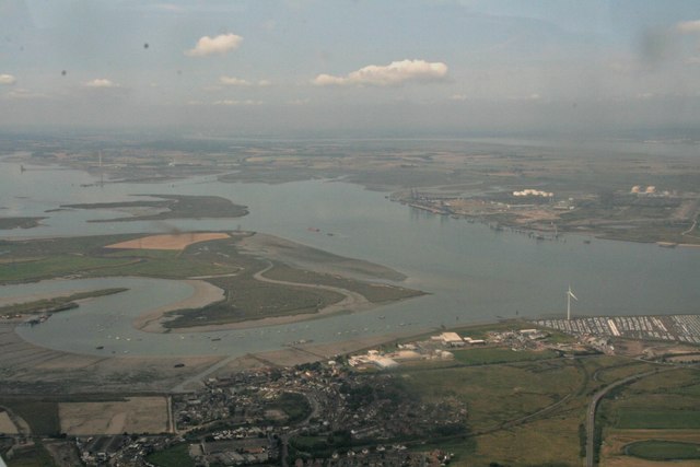 Dead Man S Island Rushenden Rivers C Chris Geograph Britain And Ireland