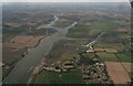 North Fambridge and River Crouch: aerial 2017