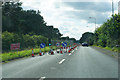 Roadworks on Chester Road