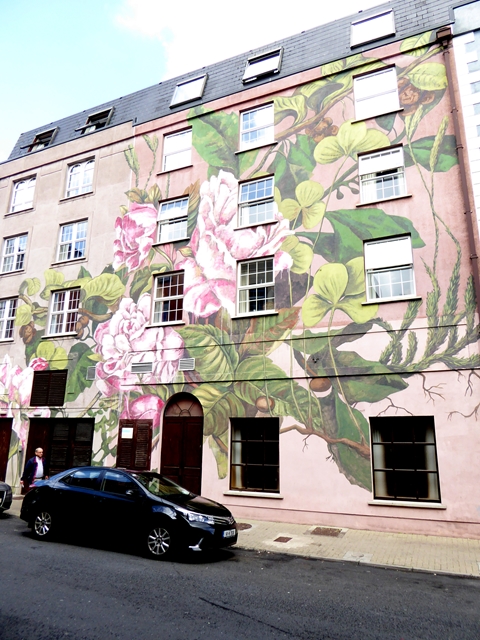 Street art in O'Connell Street