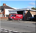 Darlington Bros premises and van, Broad Street, Leckwith, Cardiff