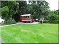 Old Tram at Plas Glyn y Weddw