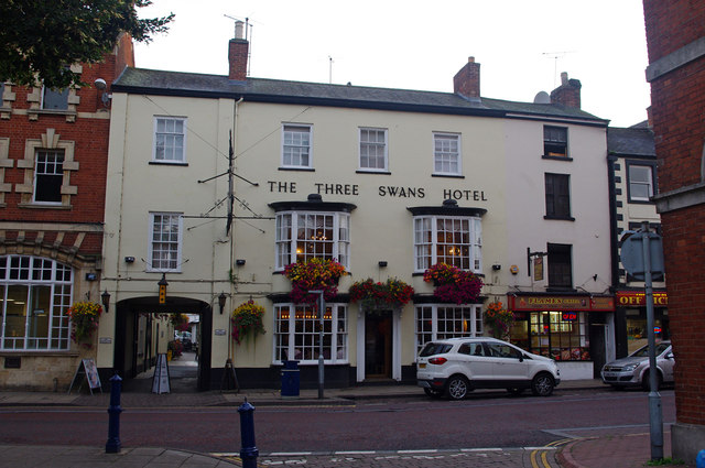 The Three Swans Hotel, Market Harborough