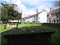 The churchyard and Church Street, Winsham