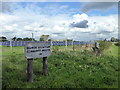 Sign at Berwick Solar Farm