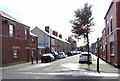 SE along Allerton Street, Grangetown, Cardiff