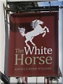 The White Horse sign