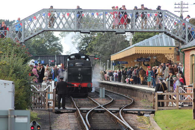 1940's weekend, Sheringham Railway... © Oast House Archive cc-by-sa/2.0 ...