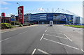 Ffordd Fred Keenor towards Cardiff City Stadium