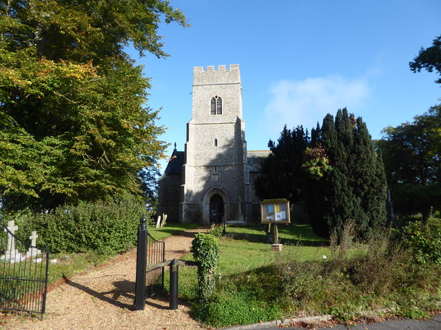 St Andrew & All Saints, Wicklewood: mid September 2017