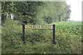TL9162 : Church Road sign by Geographer