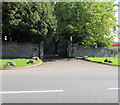 Entrance to Robin Hill House, Creigiau